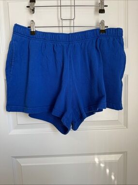 Universal Thread Royal Blue Athletic Shorts with Elastic Waist